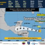 Inameh: tormenta tropical Lisa no representa riesgo para Venezuela