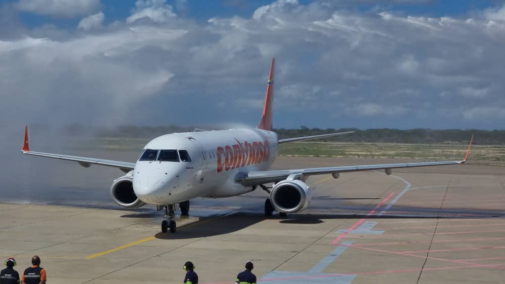 Llega a Maiquetía un vuelo de Conviasa procedente de China