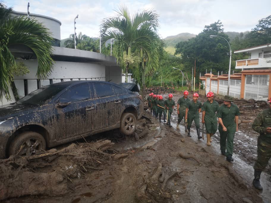 2500 efectivos de la FANB son desplegados en El Castaño para atender contingencia