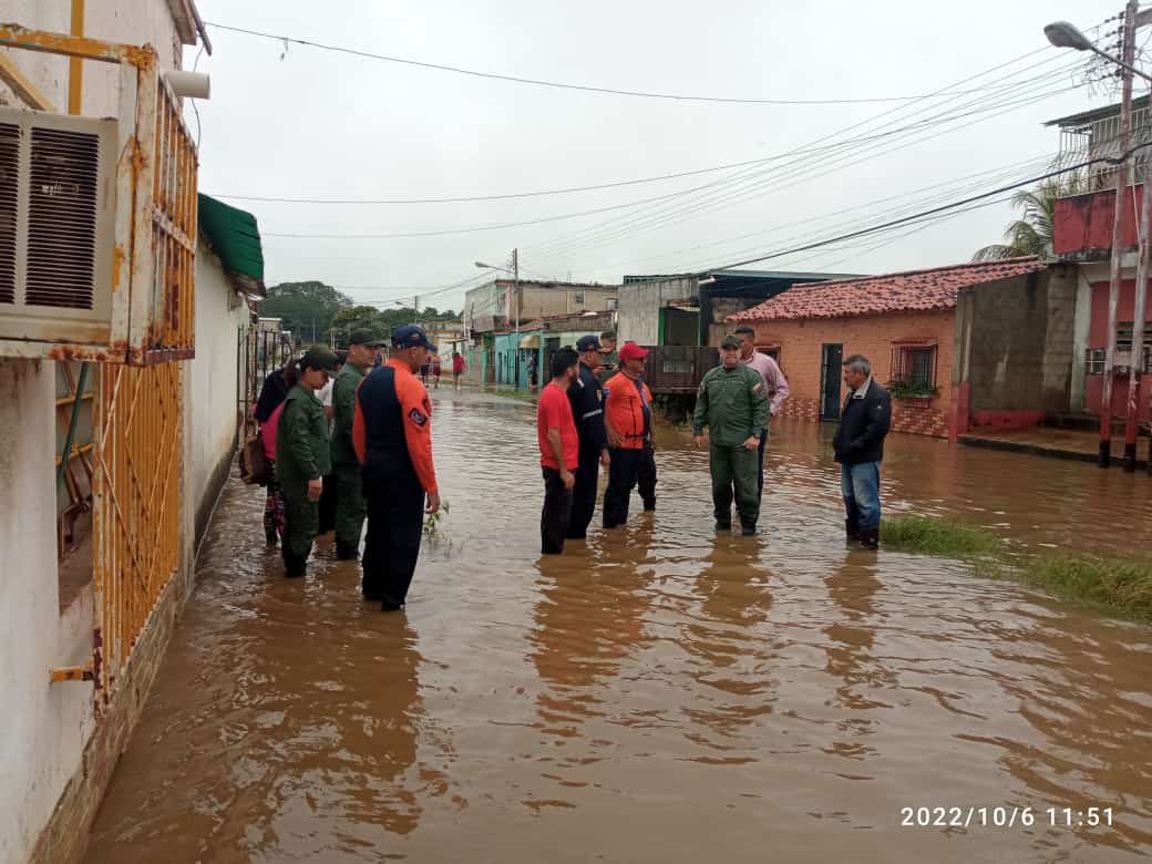 645 viviendas afectadas en Guárico por torrenciales lluvias