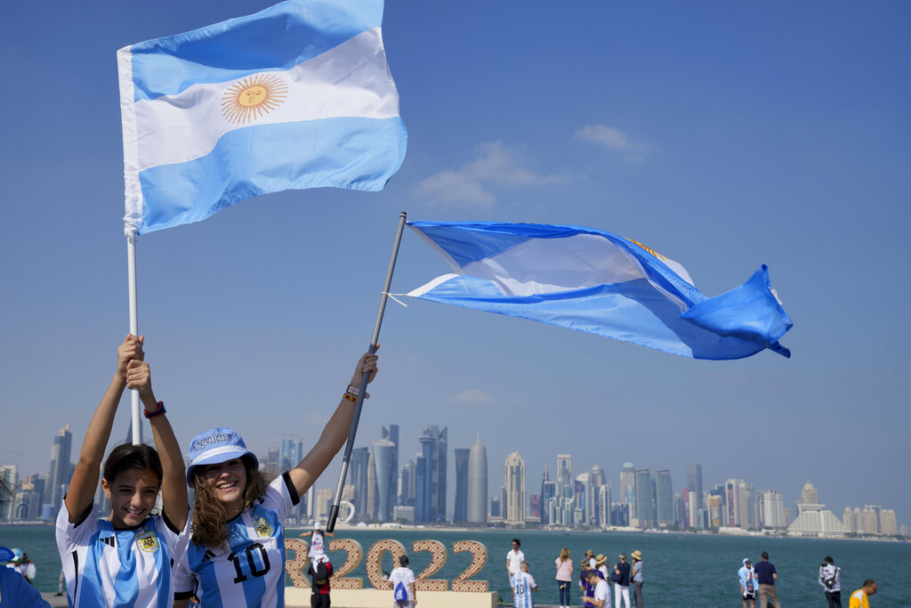 CONMEBOL planta semilla en Doha pensando en Mundial 2030 Foto: AP