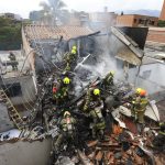 medellín accidente Foto: AP