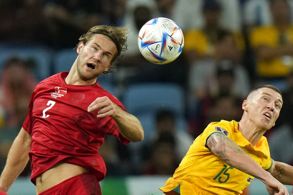 WCup Australia Denmark Soccer