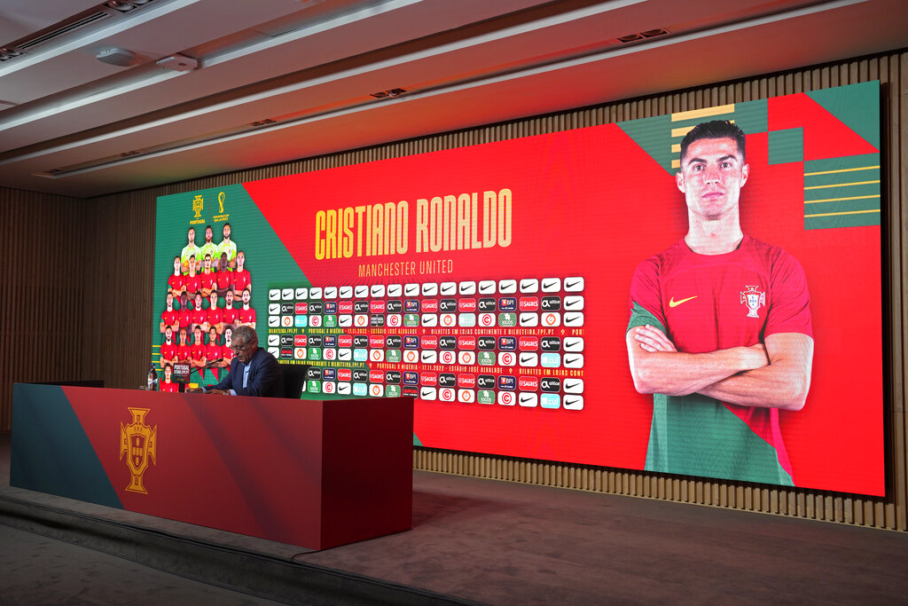 Cristiano Ronaldo publicitado