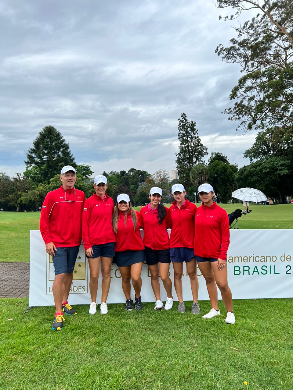 Equipo femenino de golf