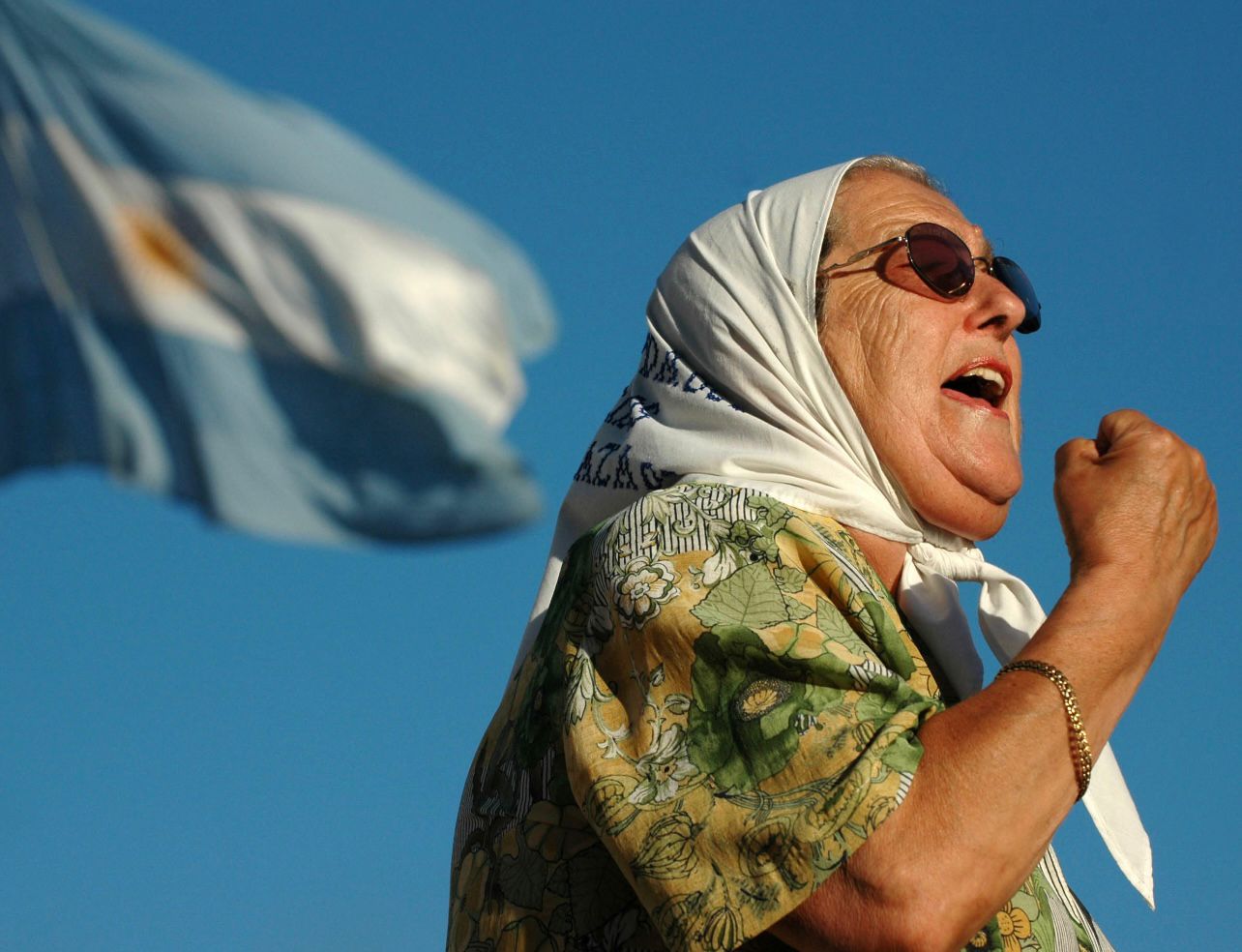 Mandatarios despiden a Hebe de Bonafini