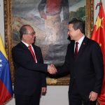 Cancillería venezolana recibió a representante de China para América Latina