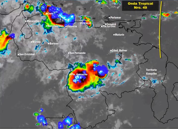 Inameh prevé lluvias para este 01-Oct en varias regiones