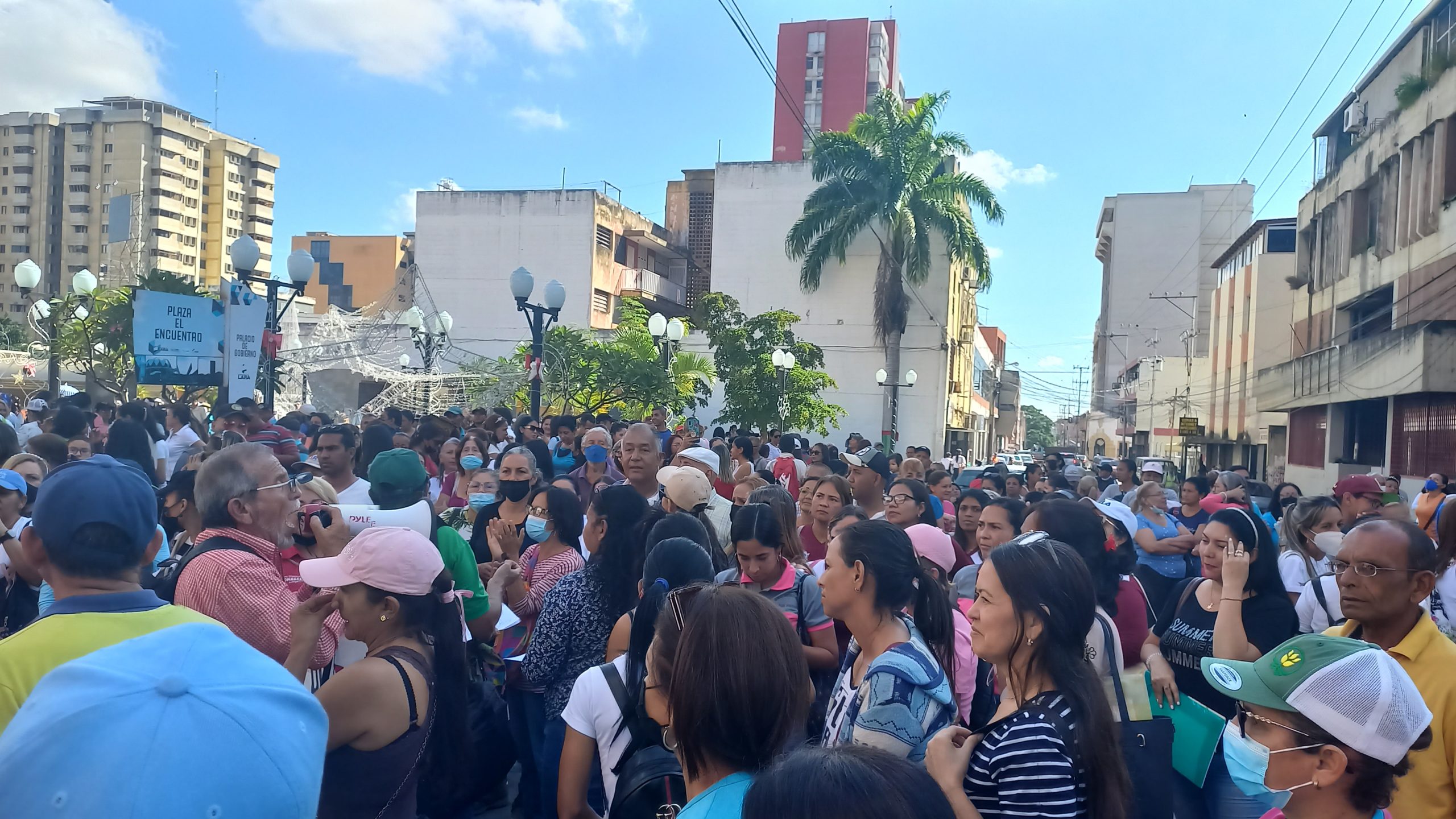 Maduro exhorta a los trabajadores a protestar en contra de las sanciones