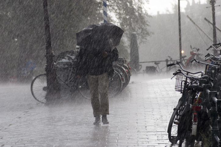 Inameh pronostica un viernes lluvioso en buena parte del país