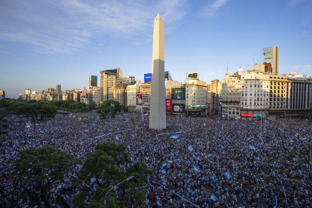 Hinchas argentinos