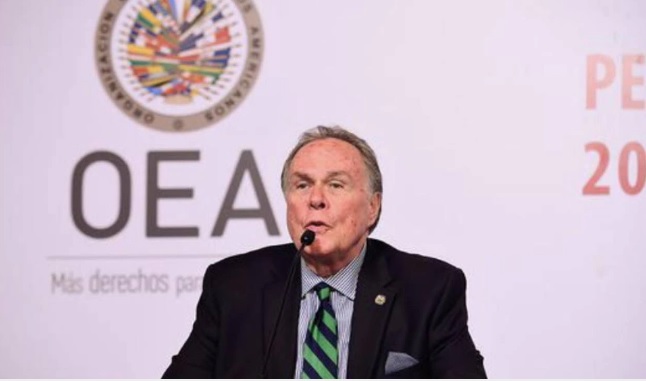 Harold Forsyth renunció a su cargo en la OEA. Foto: OEA