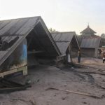 Erupción del volcán Monte Semeru sepulta casas y daña un puente en Indonesia