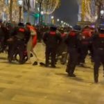 Disturbios en París tras el pase de Marruecos a semifinales deja 42 detenidos