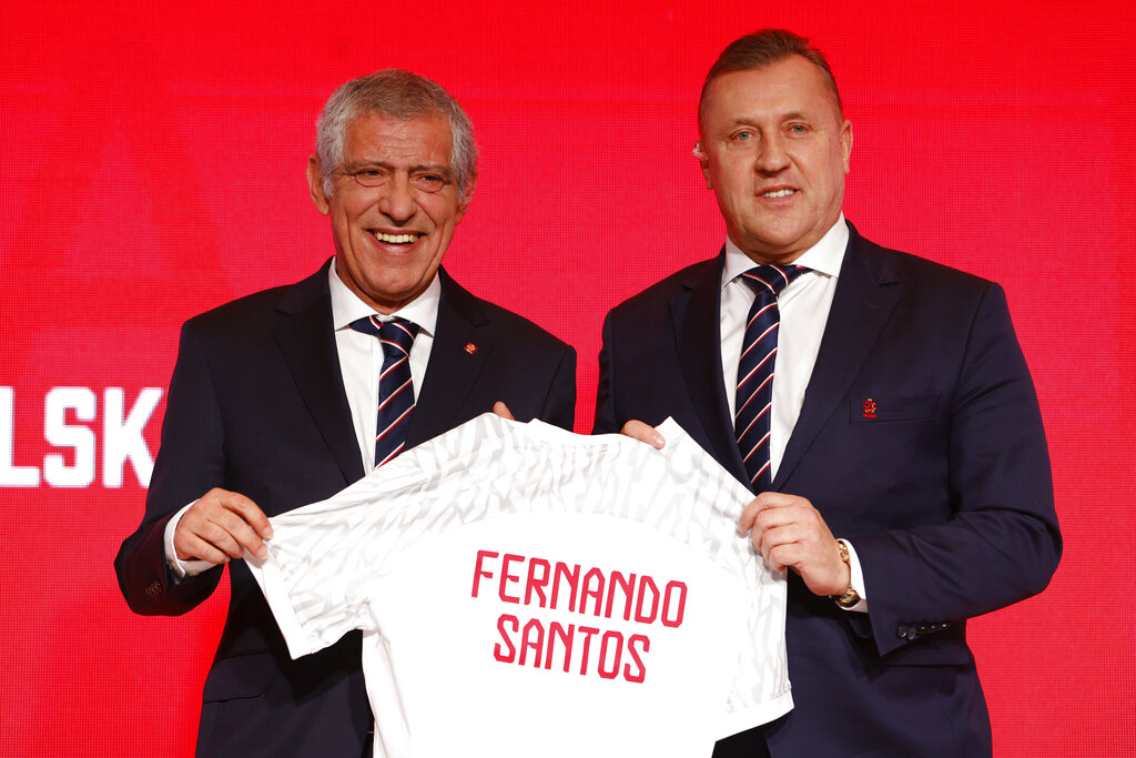 Fernando Santos y Cezary Kulesza