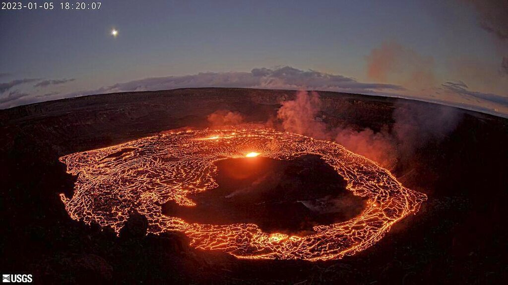 Volcán Kilauea vuelve a entrar en erupción en Hawai