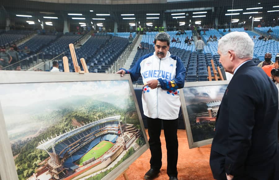 Presidente Nicolás Maduro y Juan Francisco Puello