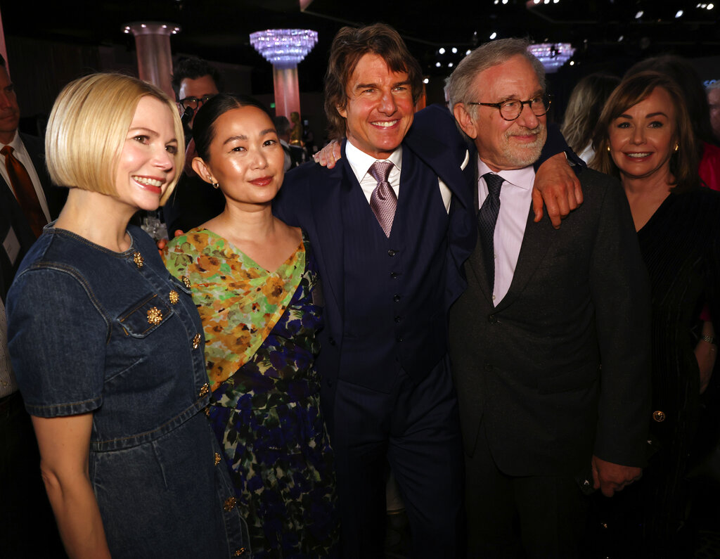 Michelle Williams, Hong Chau, Tom Cruise, Steven Spielberg