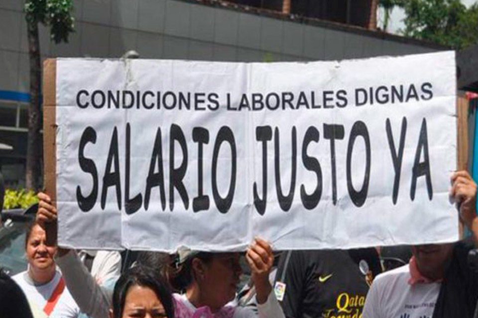 Inaesin contabilizó 56 protestas por razones laborales durante el mes de abril