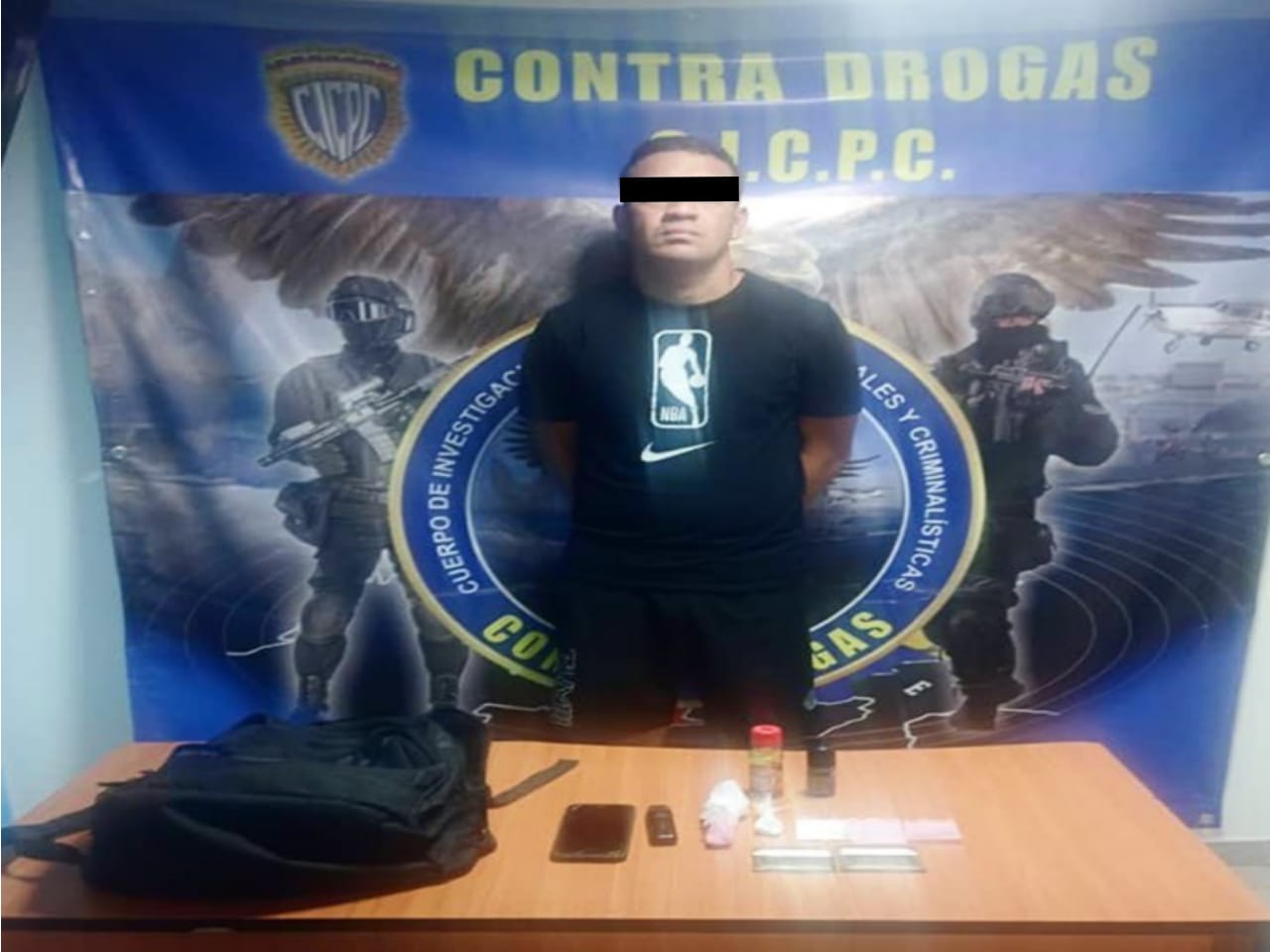 Detenido detective del Cicpc por tráfico de drogas en La Guaira