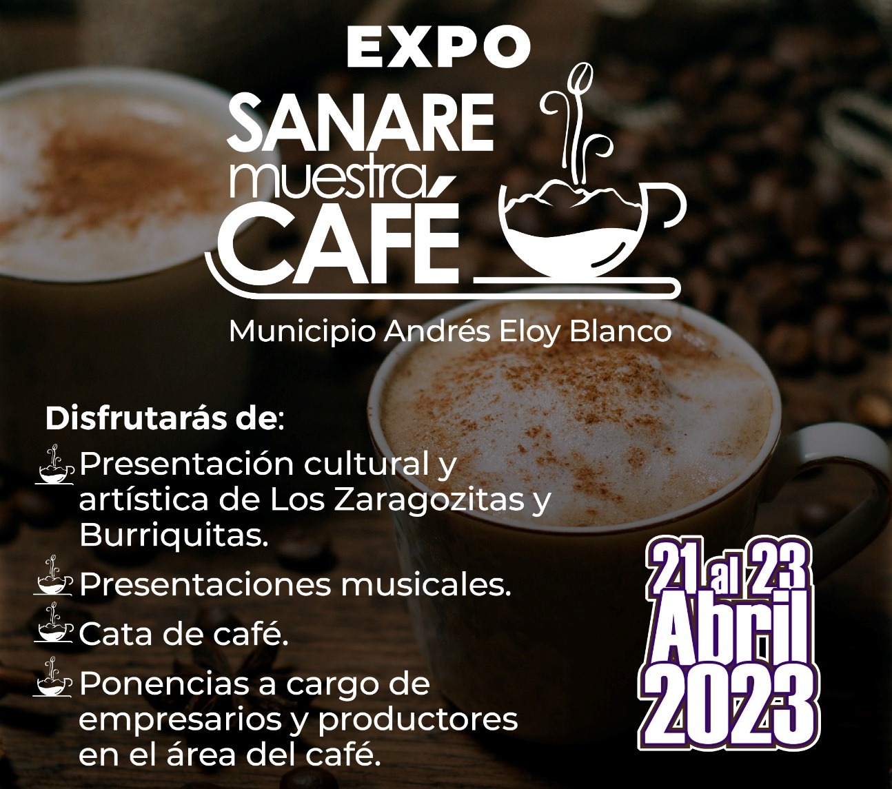 Feria del Café en Andrés Eloy Blanco