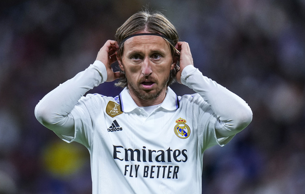 Modric lesionado; en duda para Copa del Rey y Champions