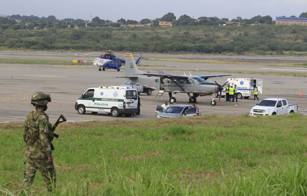 Condenan a responsables de ataque en aeropuerto de Colombia