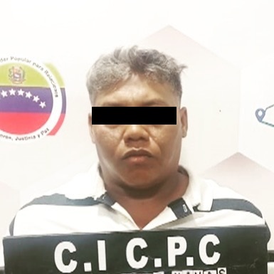 Cicpc captura a hombre señalado de golpear y abusar sexualmente de cinco hermanos en Zulia