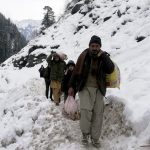 Nueve fallecidos y 25 heridos por avalancha en Pakistán