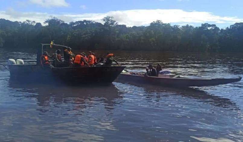 Capturan a dos presuntos traficantes de oro en el río Orinoco