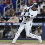 Luis Arráez llega a 200 con Miami Marlins en MLB 2023