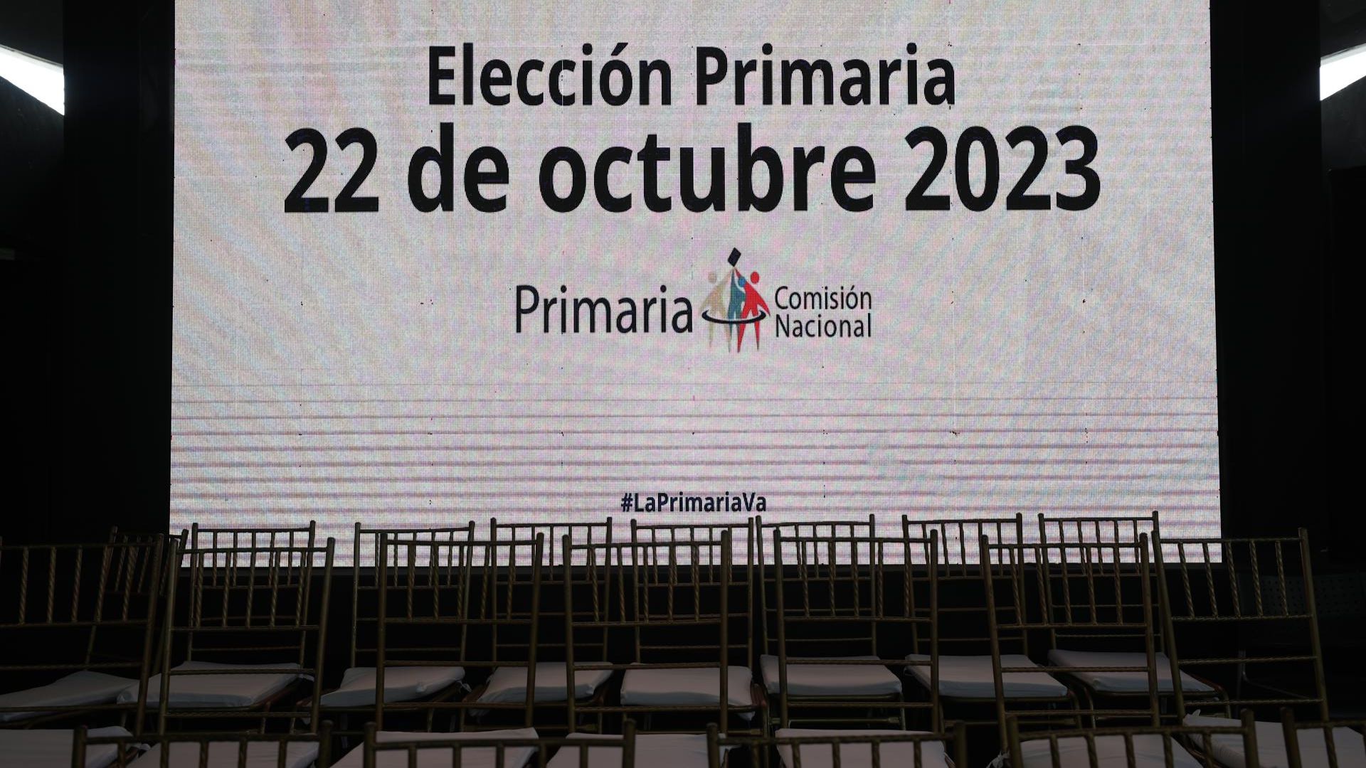 Campaña para primaria opositora que definirá al candidato presidencial inicia este 22-Ago