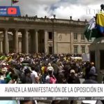 marchas en colombia en contra de petro