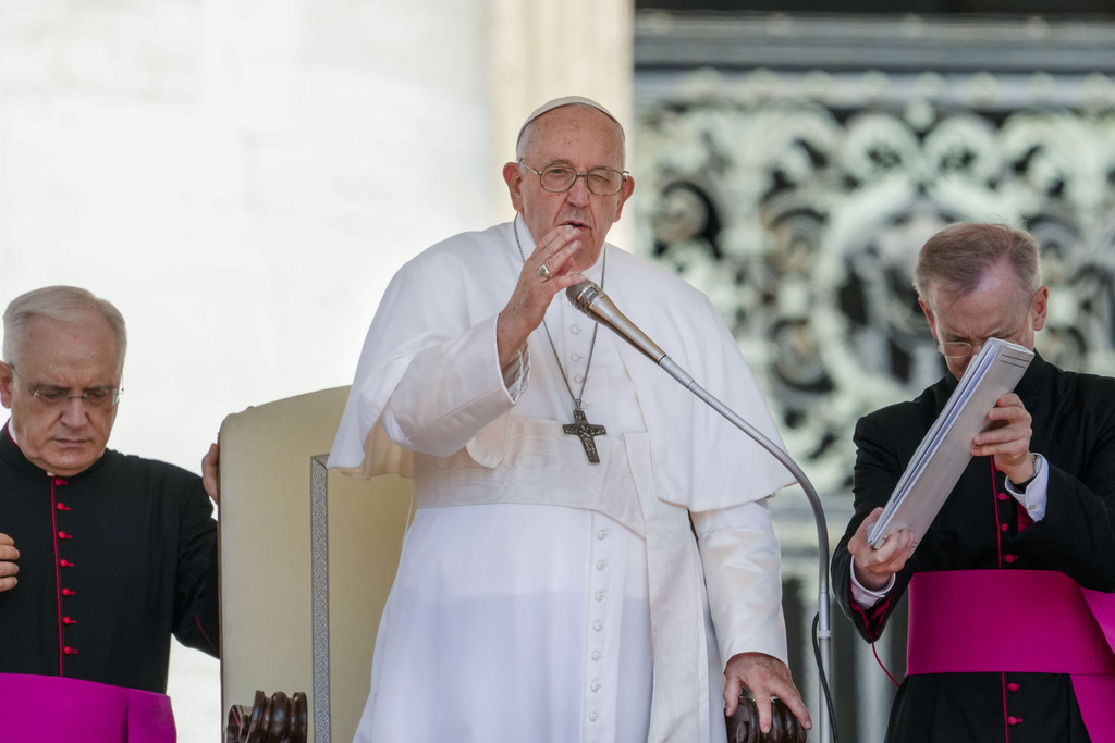 El papa pide medidas concretas para poner fin a las guerras en Gaza y Ucrania