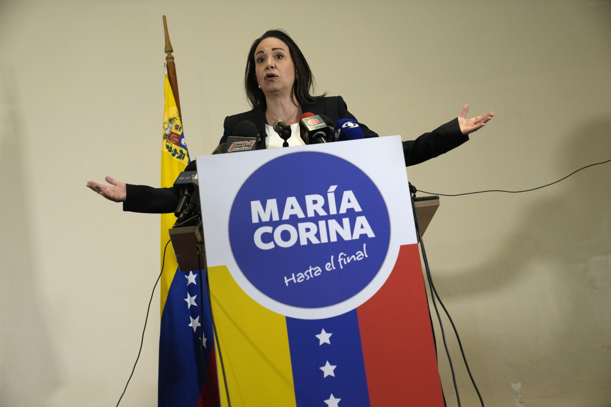 María Corina Machado En La ONU: "Maduro Se Sabe Perdido De La Ruta ...