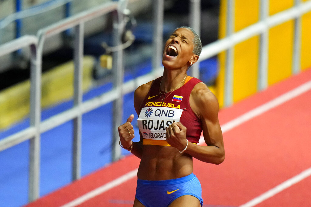 Yulimar Rojas, candidata al premio a 'Mejor atleta del año'