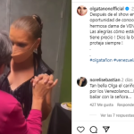 El emotivo encuentro de Olga Tañón con una fan venezolana