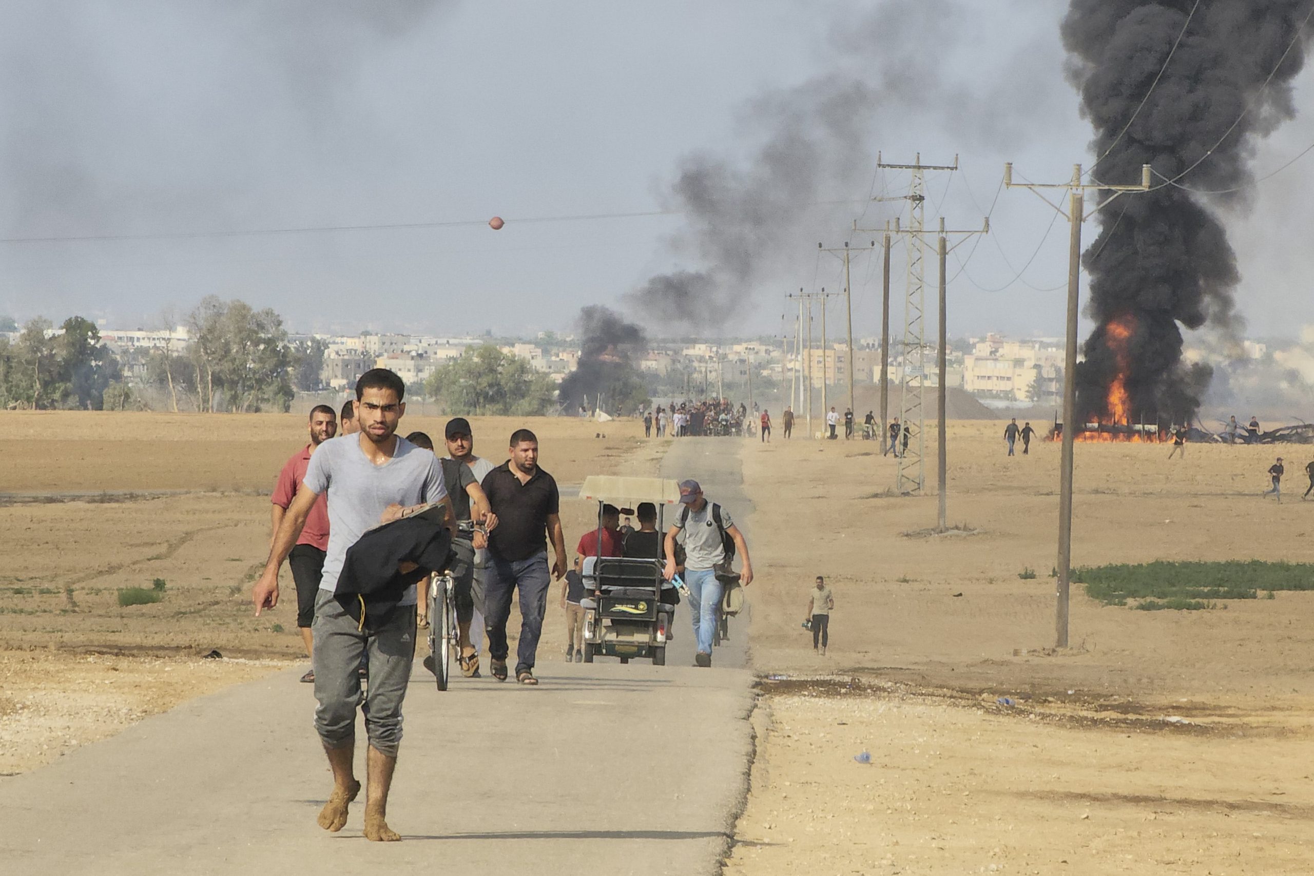 Palestinos en Hamás Foto AP