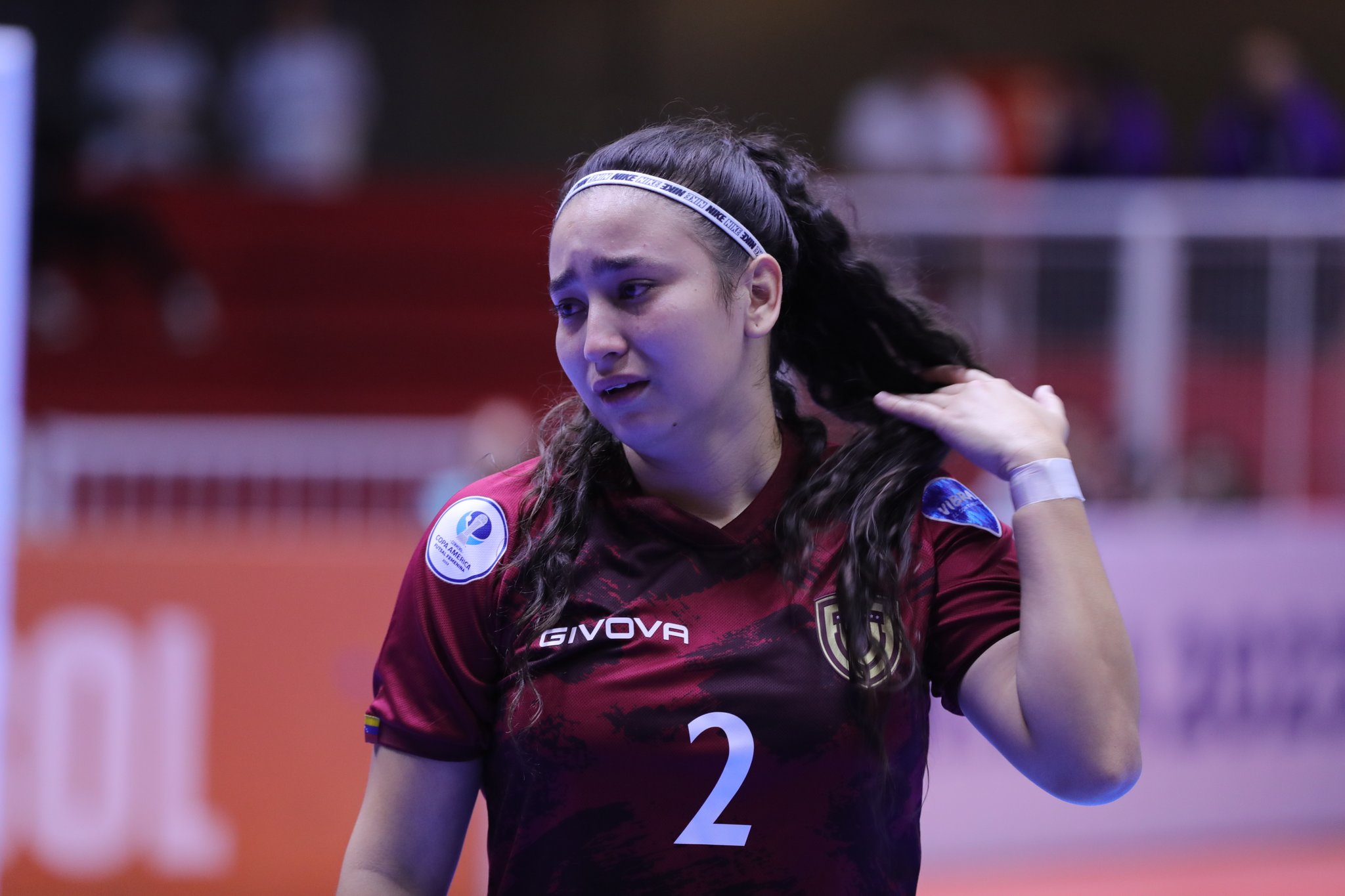 Vinotinto femenina Futsal