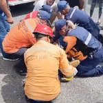 Un hombre resultó lesionado en accidente de tránsito en el este de Barquisimeto