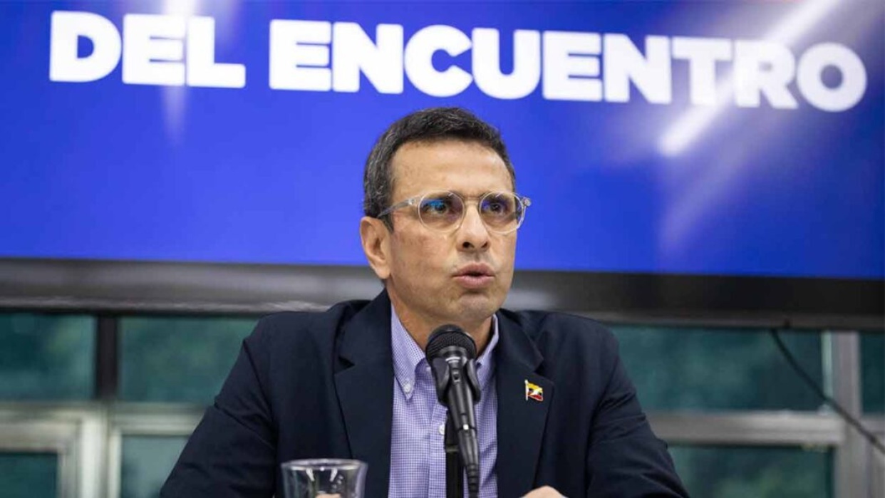 Capriles critica a “pseudodirigentes que no viven en Venezuela" y apoyan el retiro de la licencia a Chevron