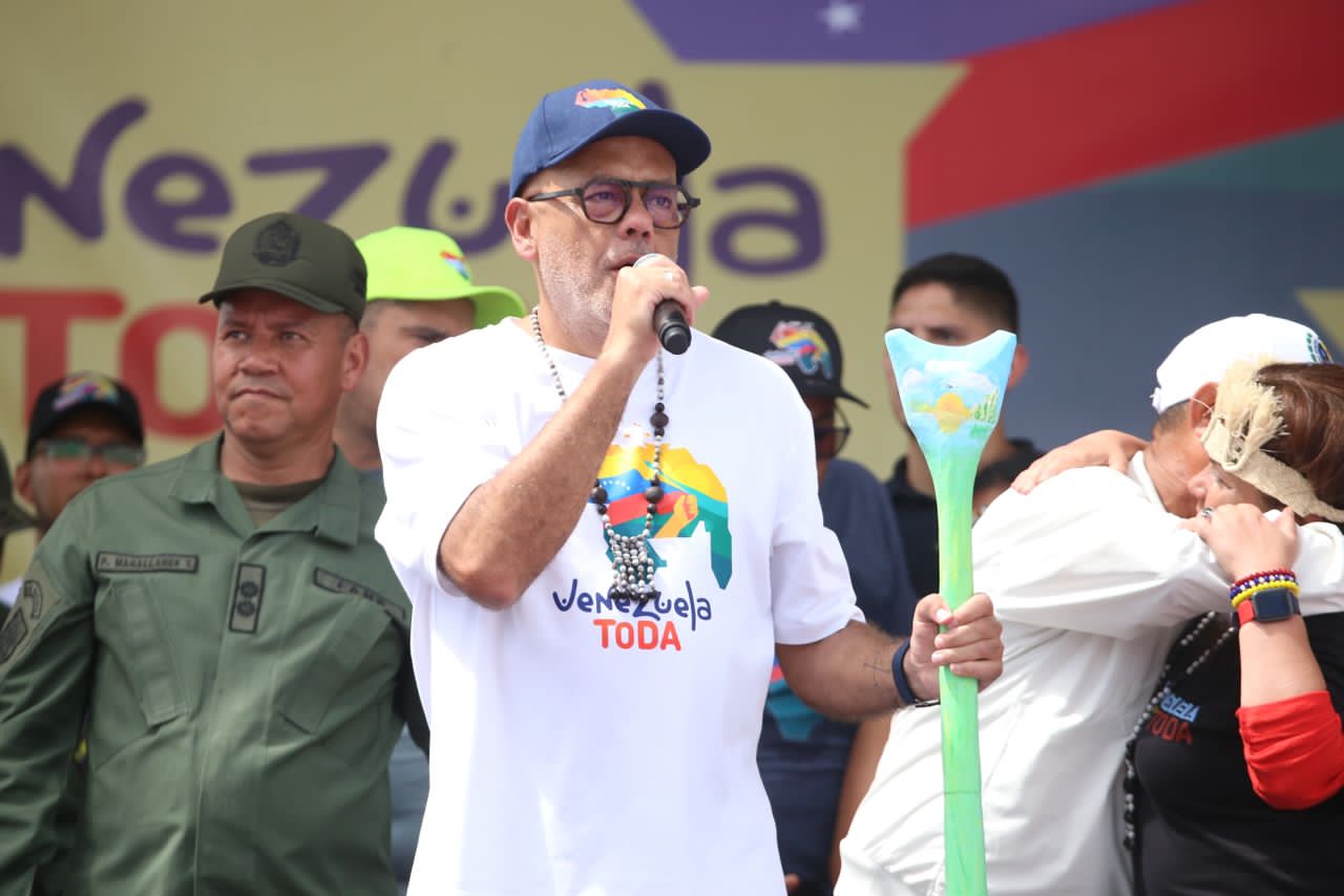 Maduro cerrará campaña electoral el 25-Jul en Caracas, anuncia Jorge Rodríguez