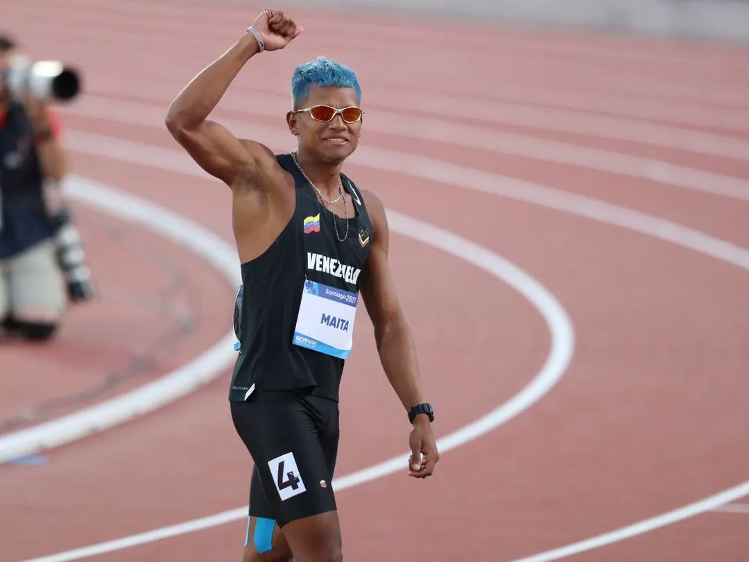 Venezolano, José Maita se lleva a casa el oro de los 800 mts en los Panamericanos