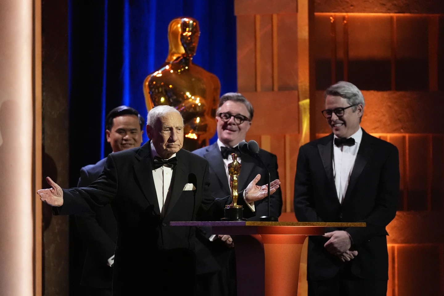 "Prometo no vender este" dijo Mel Brooks al recibir Premio Oscar