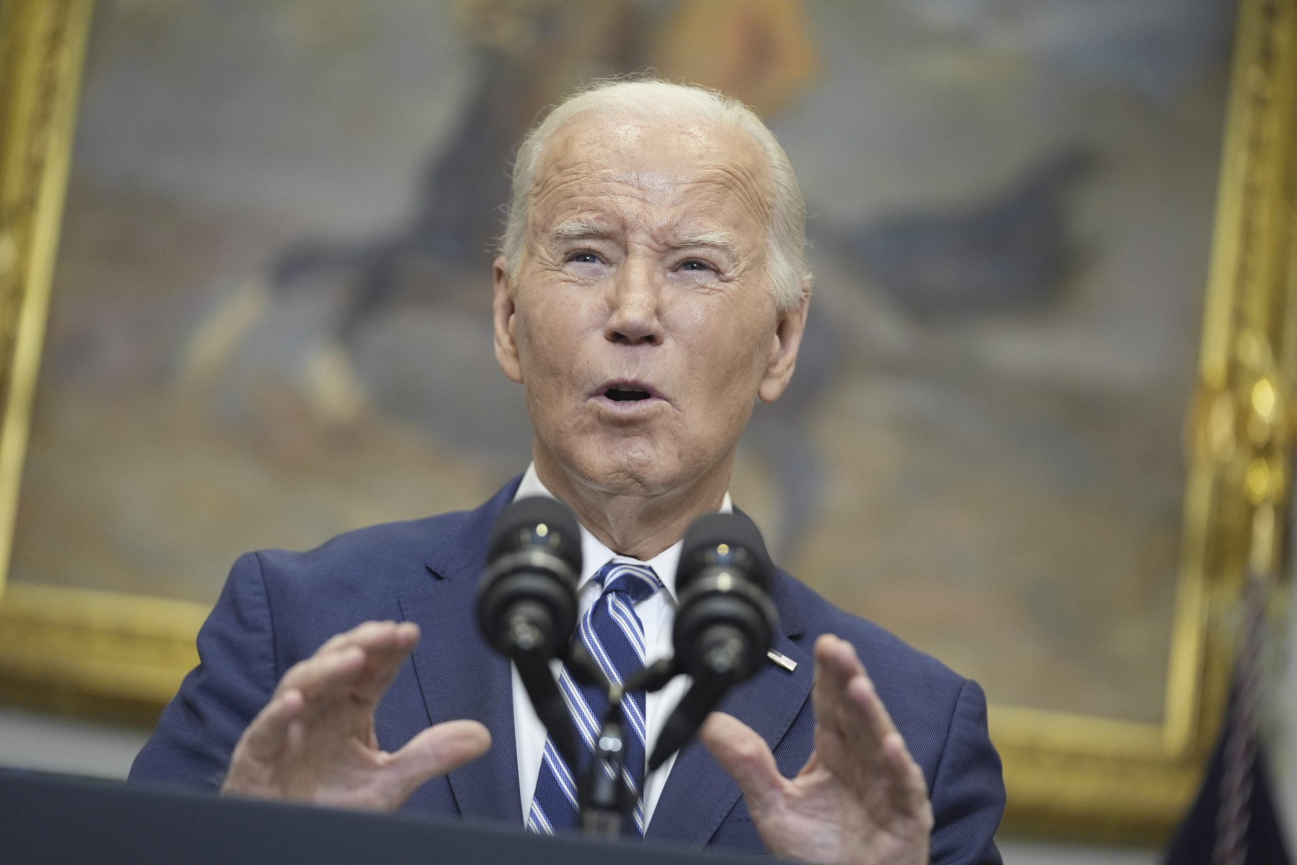 Biden No hay evidencia de que Rusia haya decidido qué hacer con arma antisatélite foto AP