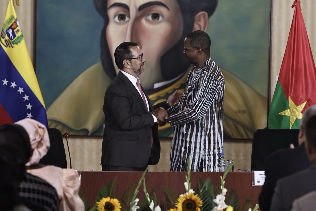 Venezuela y Burkina Faso estrechan lazos de cooperación