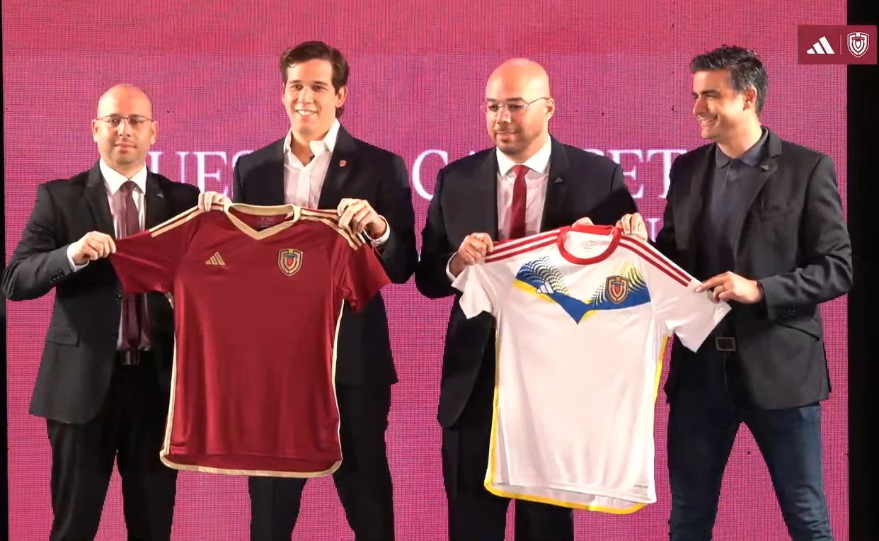 La Vinotinto presenta su nueva camiseta con el regreso de Adidas