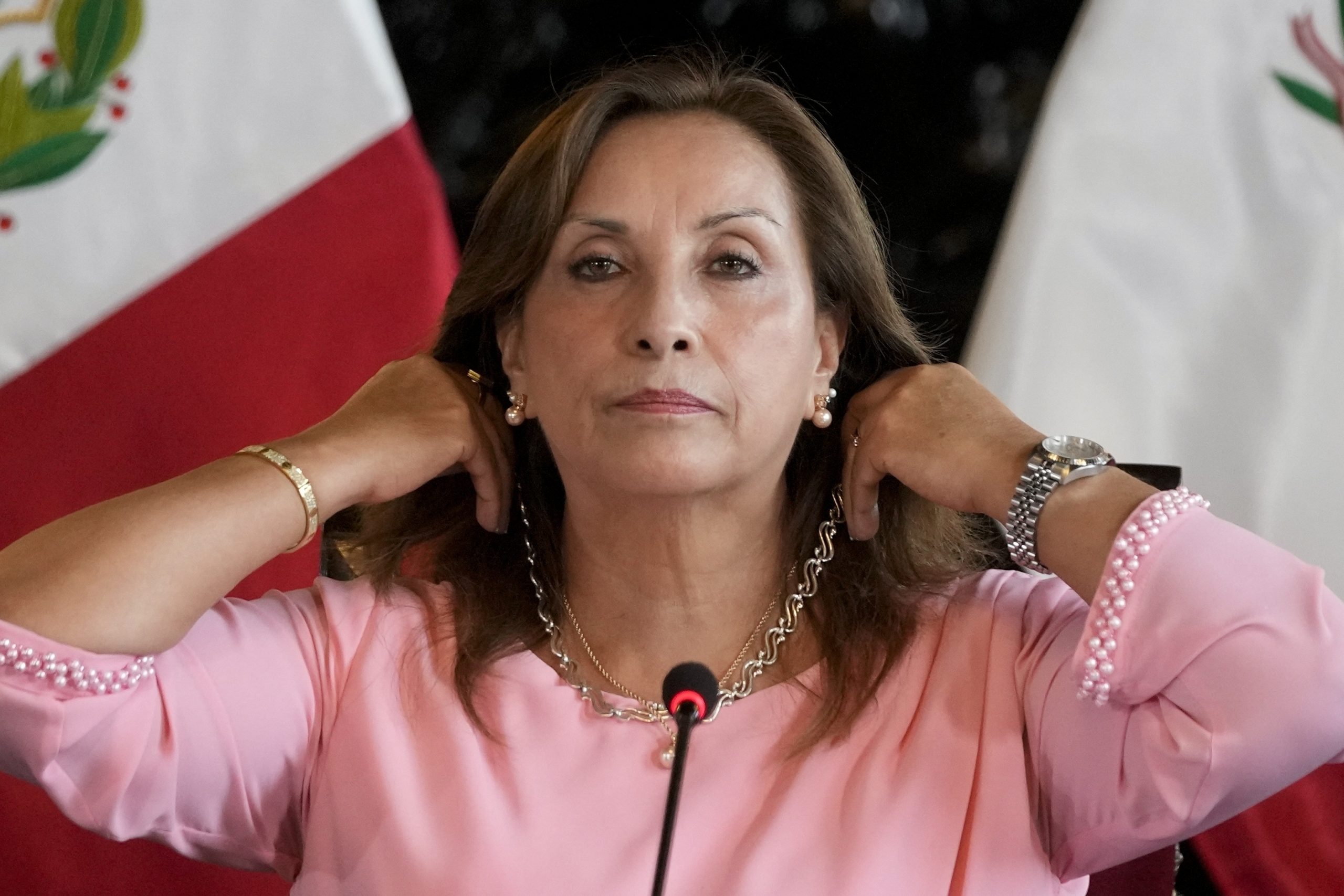 Fiscalía de Perú investiga por presunta corrupción a presidenta y gobernador en caso relojes Rolex foto ap.