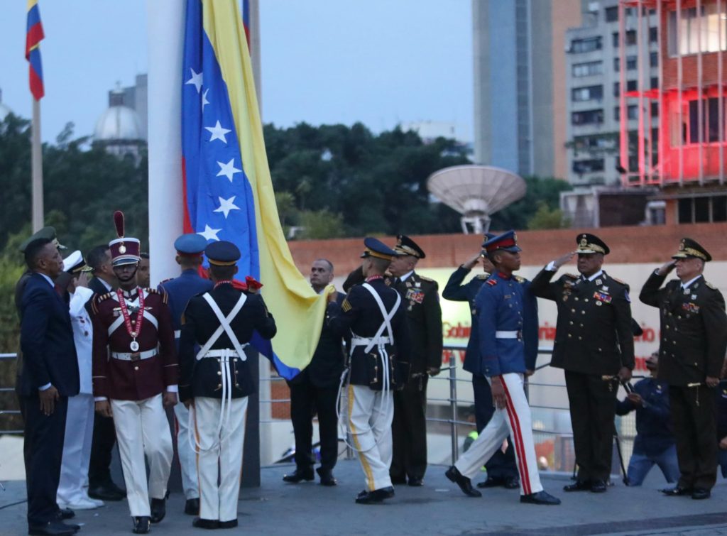 Autoridades venezolanas conmemora 214 años del 19 de abril de 1810