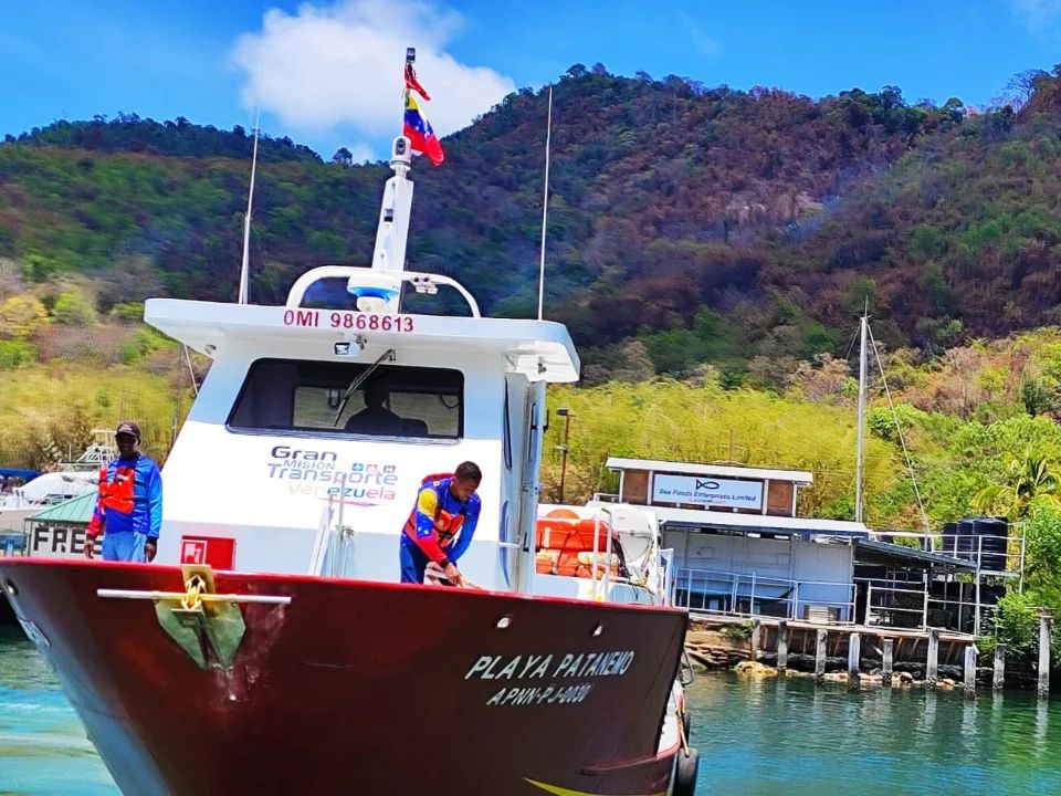 Venezuela y Trinidad y Tobago activan ruta marítima desde Güiria hacia Chaguaramas